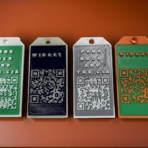 QR Code Luggage Tag