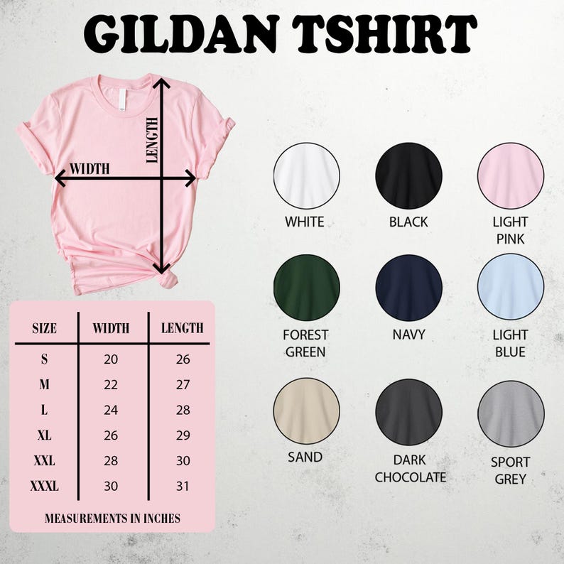 a t - shirt size guide for a woman