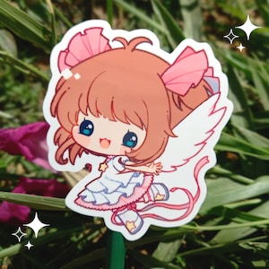 Sakura Platinum Star Dress Vinyl Sticker