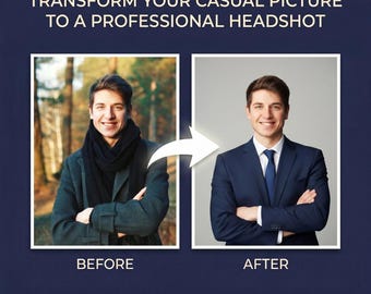 Professional Headshot Photo Editing LinkedIn Profile Enhancement | Corporate Profile Picture Retouching Service