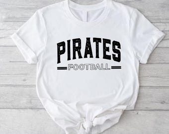Piraten-Fußball, Piraten-Svg, Fußball-Svg, Sportmannschaft, Stapel-Svg, Fußball-Mama-Shirt, Schulgeist-Svg, digitaler Download