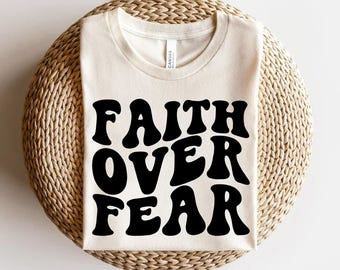 Faith over fear svg, faith svg, blessed, christian svg, religious svg, forgiven svg, pray svg, svg files for cricut, digital download