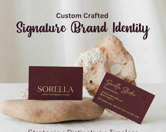 Signature Brand Launch System | Brand Identity, Strategy & Business Assets