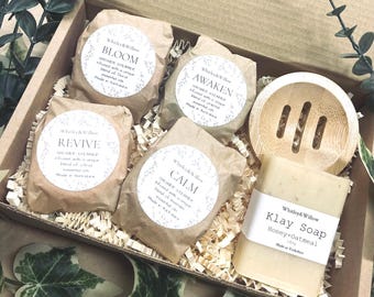 Birthday Shower Steamer Gift Box, Aromatherapy Spa Set, Relaxing Vegan Pamper Treat, Personalised Self‑Care Gift for Her*