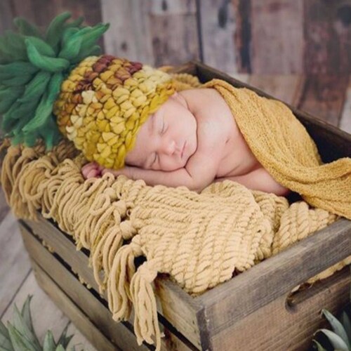 Crochet Pineapple Cocoon Newborn Photo Prop/photography Etsy
