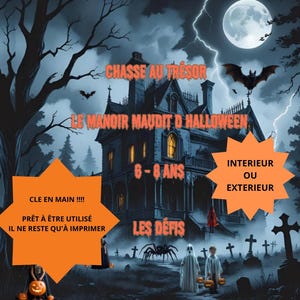 Halloween Treasure Hunt for 6-8 year olds