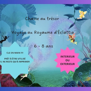 Fairies Treasure Hunt 6-8 years old