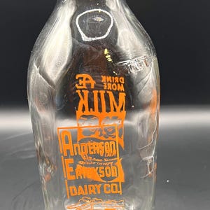 Vintage Milk Quarts – Dairy Advertising – Unique Collectibles – 1 Each
