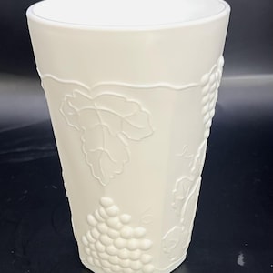 Indiana Glaskolonie Ernte Milchglas Getränkebecher 4,78 &quot;8 oz