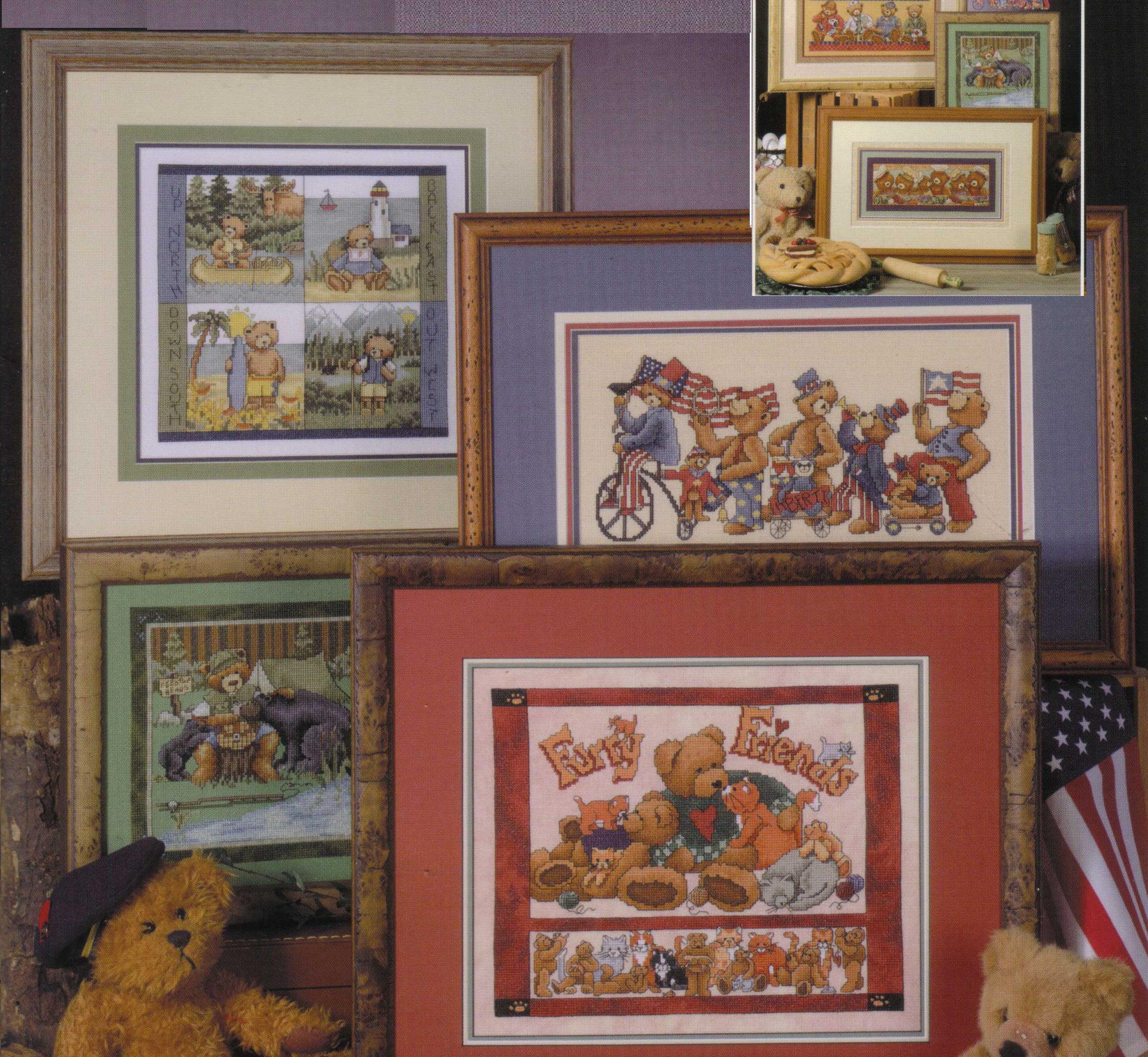 Paddington bear cross stitch - Etsy 日本