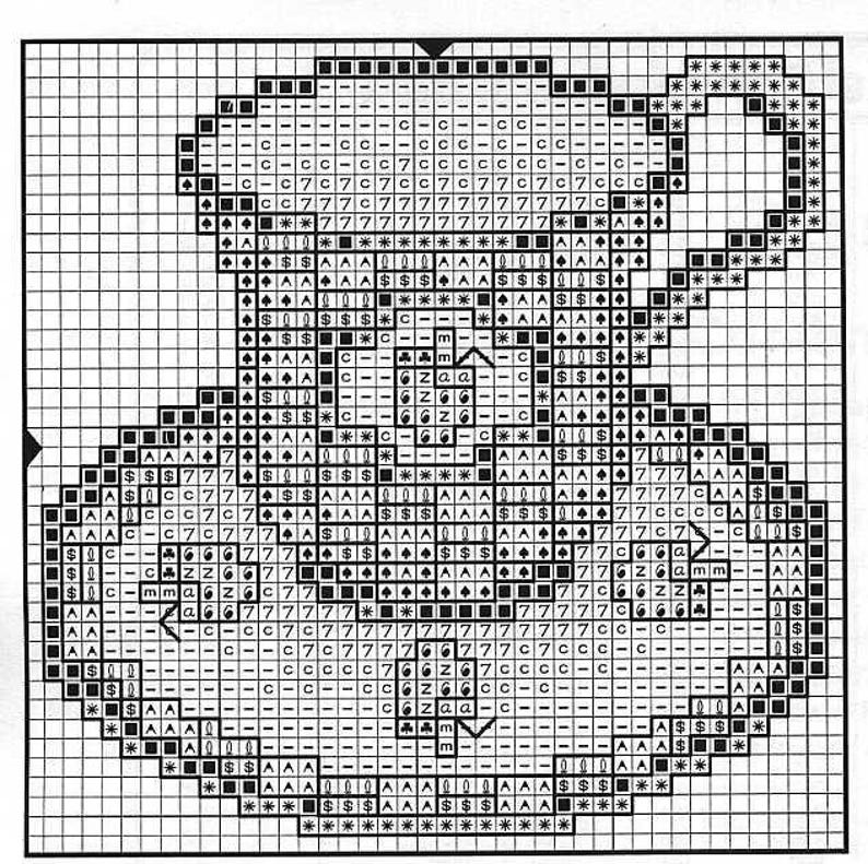 Vintage Cross Stitch Pattern Tea Cups, Cups Cross Stitch, PDF Instant ...
