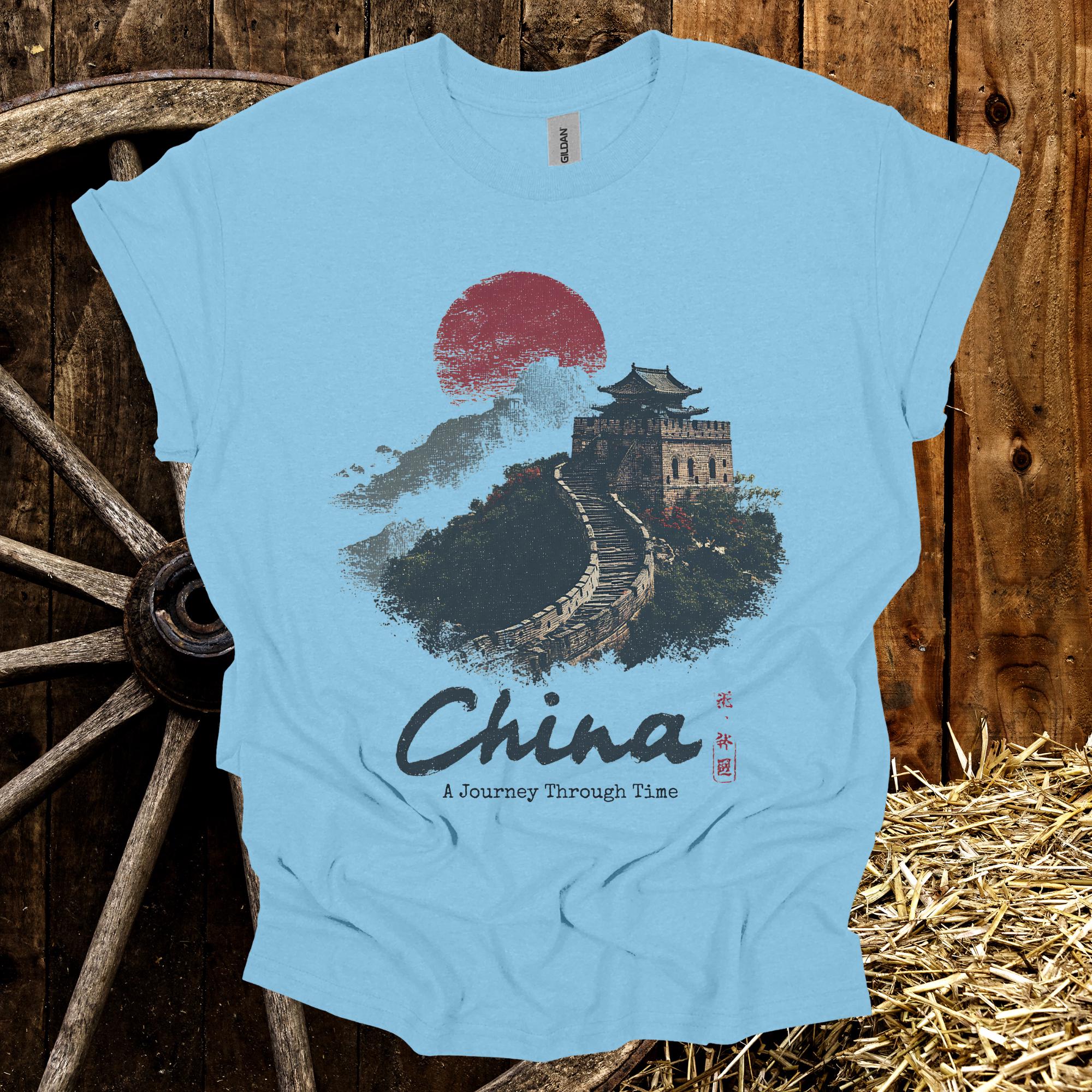 Vintage Great Wall of China T-shirt – Asian Travel Tee - Etsy