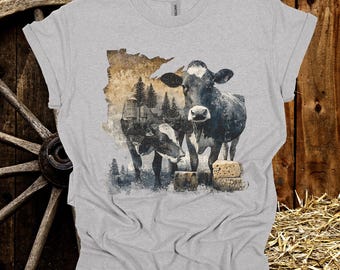 Vintage 90s Animal Blue Jeans State Fair Cow T-shirt Size XL - Etsy