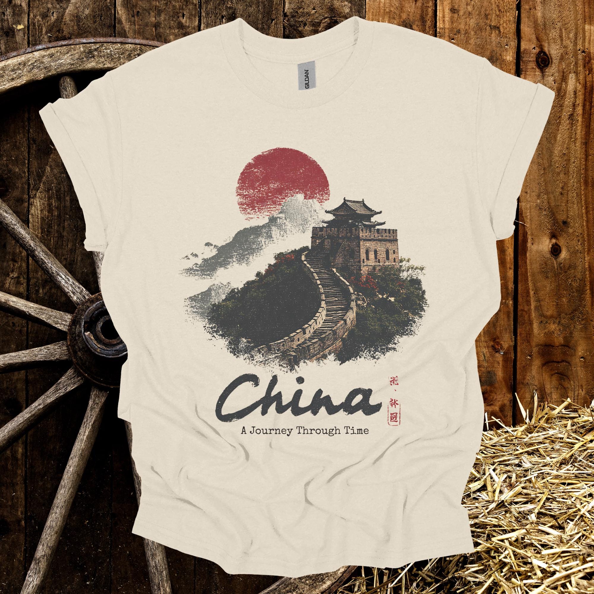 Vintage Great Wall of China T-shirt – Asian Travel Tee - Etsy