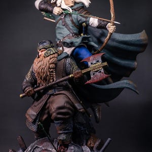 Diorama Legolas and Gimli!!!