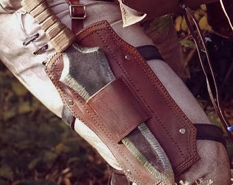 Monster Hunter Leather Armor - Thigh Holster