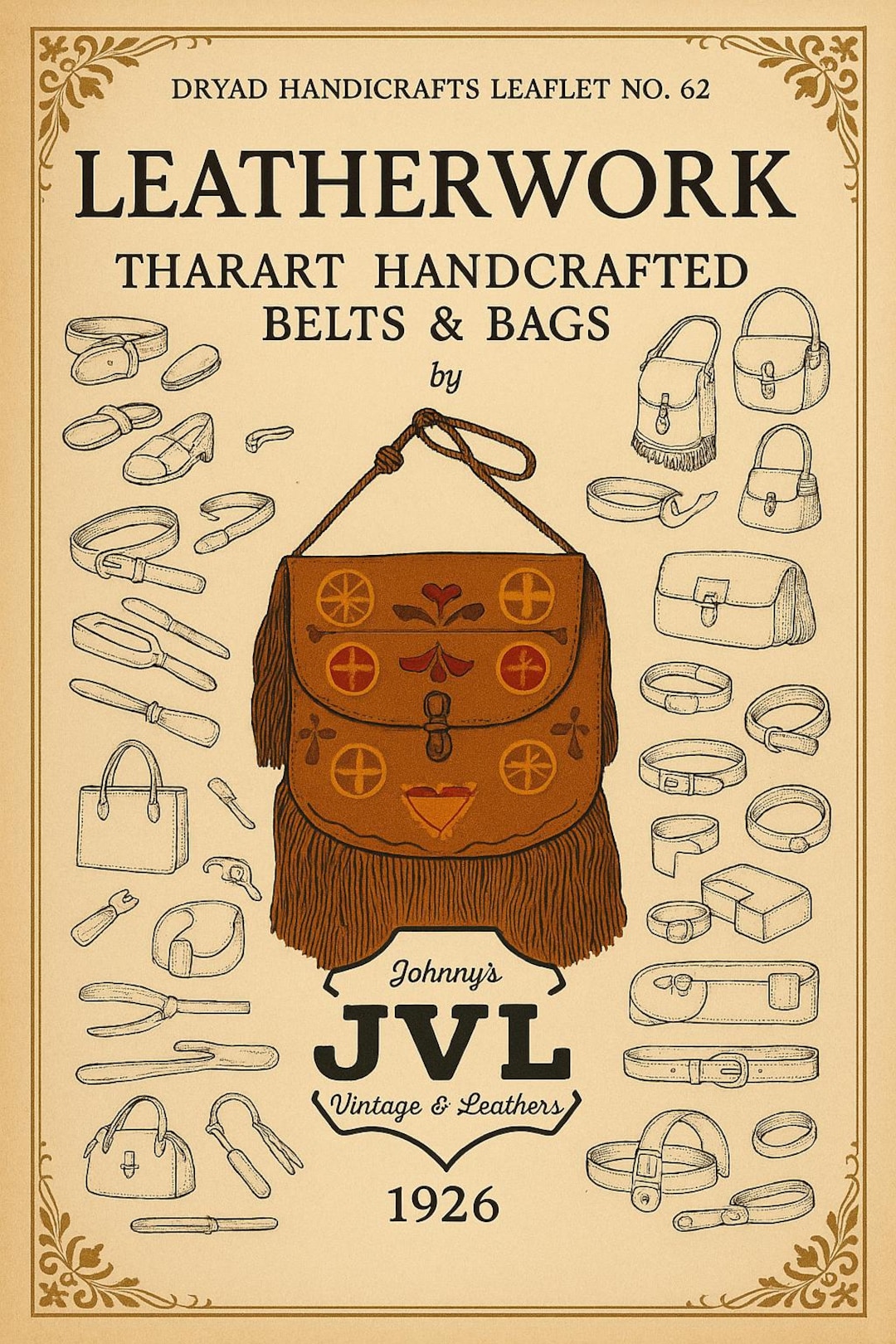 Leatherworking Guide Vintage Leatherworking Guide PDF | Antique Leather and Its Production ...