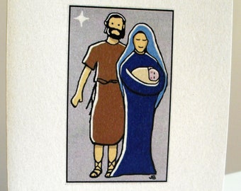 Christmas Cards - Holy Family - Set of 12