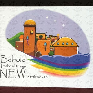 Sympathy Card - New Jerusalem