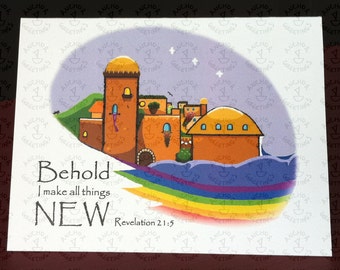 Sympathy Card - New Jerusalem