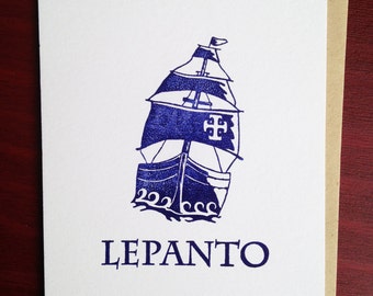 Letterpress - Lepanto