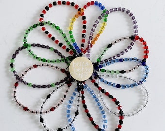 Correa para teléfono con cuentas de cristal personalizadas: accesorio colorido