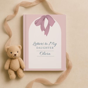 Personalized Letters to My Daughter Journal: Custom Keepsake Book