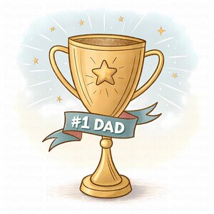 Clipart de Dia dos Pais | Super Pai PNG | Pai nº 1 | O Homem, O Mito, A Lenda | Clipart de Cartão de Feliz Dia dos Pais | Citação de Pai Sublimada PNG