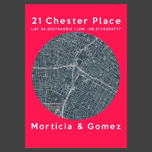 Carte personnalisée où nous nous sommes rencontrés - fichier numérique pour affiche de carte de fiançailles de mariage de Saint-Valentin anniversaire
