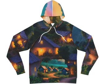 Sudadera con capucha de moda (AOP)