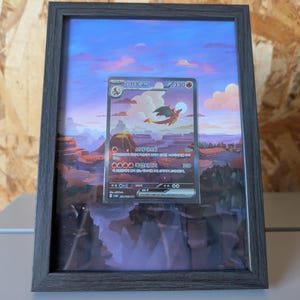 Cadre Pokemon 151 SV2A 201/165 ou 199/165 Charizard Ex / Dracaufeu Ex