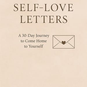 Cartas de Amor-Próprio — Diário Suave de 30 Dias