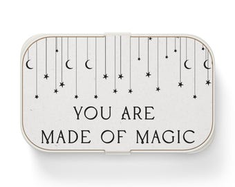 Lonchera Bento "Estás Hecho de Magia": Recipiente Ecológico