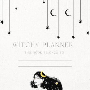 Printable Witchy Journal | 42-Page Spiritual & Magical Planner PDF
