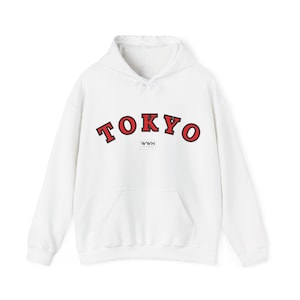Tokyo Hoodie | Unisex Japanese Streetwear Hoodie | Aesthetic Travel Gift | Graphic Printed Hoodie | Tokyo Fashion | WorldWideHoodz