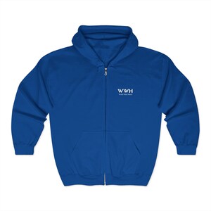 WorldWideHoodz Official Unisex Full Zip Hoodie | Cozy, Stylish and Gift Ready | Ideal Casual Wear, Outdoors and Fall Fashion