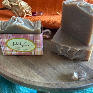 Organic Rice Milk Soap Bar. Handmade, Artisanal Soap with Shea Butter. A must have for handmade soap lovers by IndulgencesDesign.
