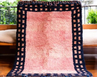 Oversized Rug 9x14 – Handmade Moroccan Wool Berber Carpet for Living Room Décor