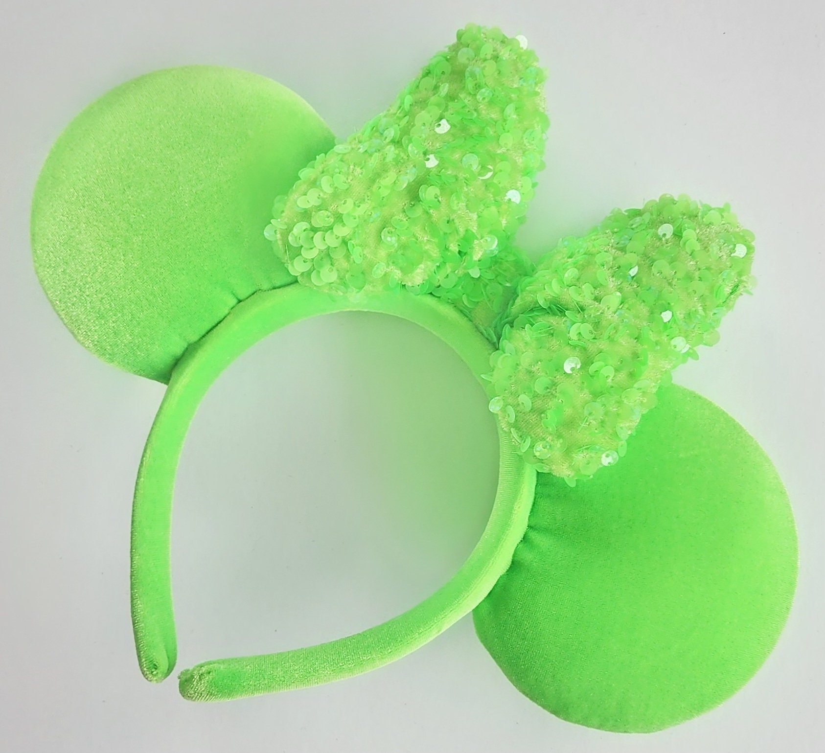Lime Green Sparkle Headband - Etsy