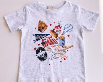 Baseball Days Baby + Toddler Tee