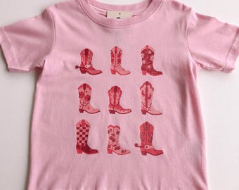 Pink Boots Tee for Baby + Toddler
