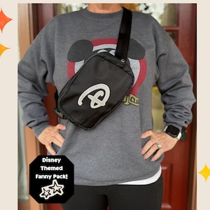 Bolso bandolera Disneyworld / Riñonera Mickey Mouse / Bolso de viaje Disney imagen 1