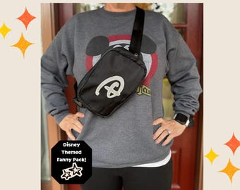 Disneyworld Crossbody | Mickey Mouse Fanny Pack | Disney Trip Bag