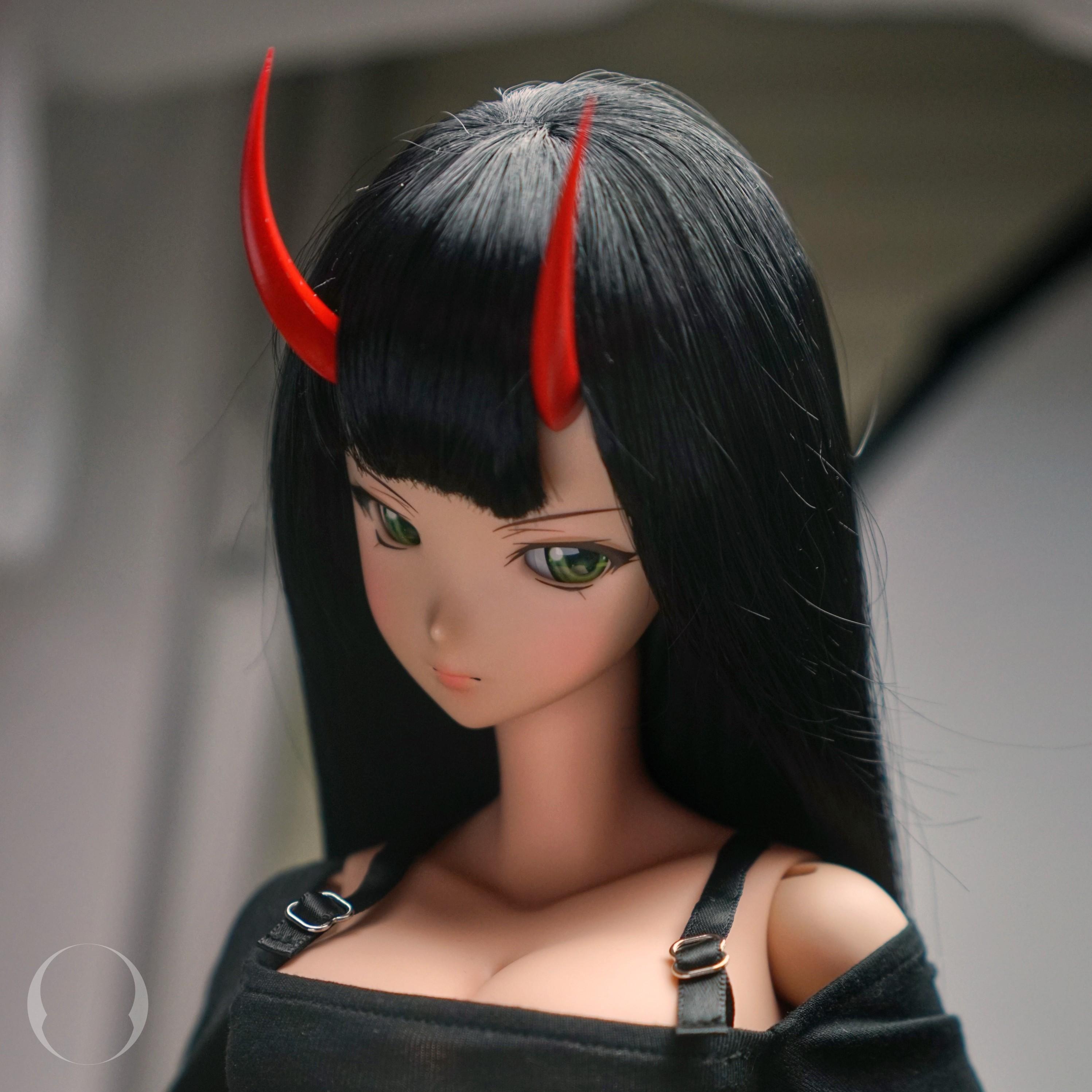 Horns ONI MOON accessory for Smart Doll, Dollfie Dream and BJD 1/3