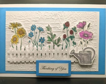 Thinking of You Card, Handmade Card, Get Well Soon Card, Grief Card, Sympathy Card, Birthday Card