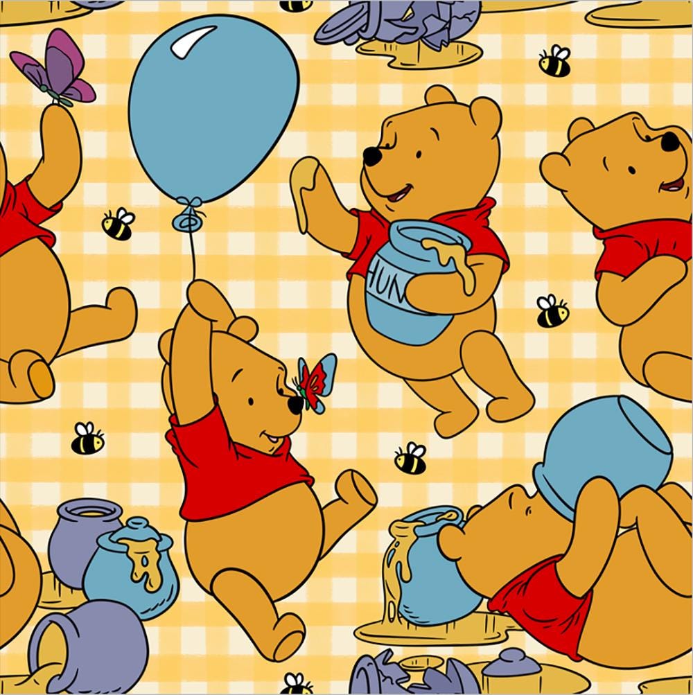 Vintage Pooh Rug - Etsy