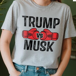 Trump Vs Elon Shirt,Trump Musk Feud TShirt,Anti Elon Musk Shirt,Trump And Musk Fighting Tee,Bitch Fight,Lover&#39;s Quarrel Tee,Political Satire