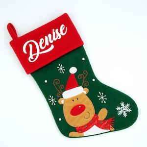 Stocking For Christmas, Custom Holiday Stockings, Customized Stockings, Christmas Decor, Holiday Decoration Stocking, Farmhouse Stocking