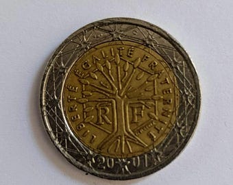 2 euro coin FRANCE 2001
