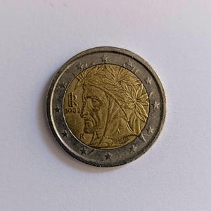 2 euro coin ITALY 2002